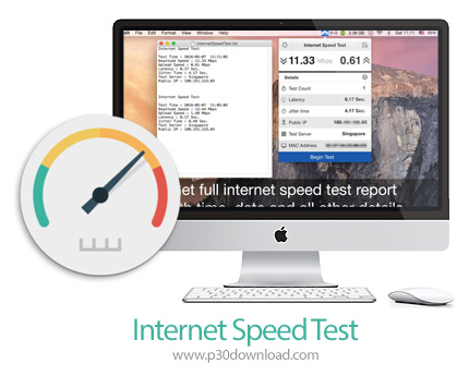 دانلود Internet Speed Test v3.6 MacOS - نرم افزار تست سرعت اینترنت برای مک