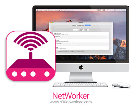 دانلود NetWorker v8.5.4 MacOS - نرم افزار نمایش لحظه ای سرعت اینترنت برای مک
