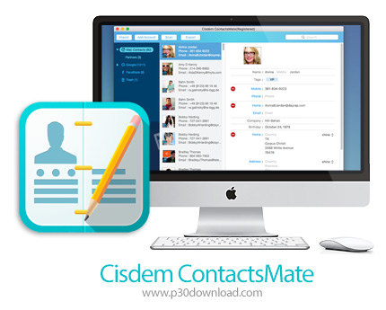 دانلود Cisdem ContactsMate v6.6.0 MacOS - نرم افزار مدیریت اطلاعات مخاطبین برای مک
