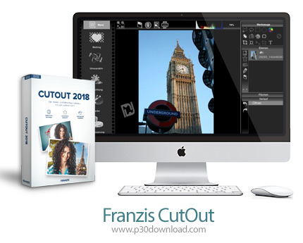 دانلود Franzis CutOut 2018 Professional MacOS - نرم افزار حذف جزئیات ناخواسته از عکس و تغییر تصویر پ