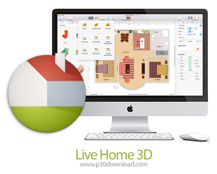 دانلود Live Home 3D v4.5.0 MacOS - نرم افزار طراحی دکوراسیون داخلی خانه برای مک