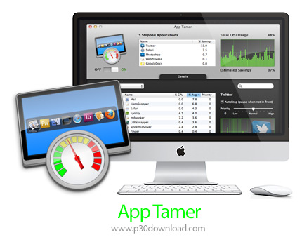 دانلود App Tamer v2.7.3 MacOS - نرم افزار مدیریت برنامه های در حال اجرا در مک