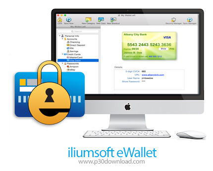دانلود iliumsoft eWallet v8.3.7 Build 35625 MacOS - نرم افزار محافظت از پسوردها برای مک