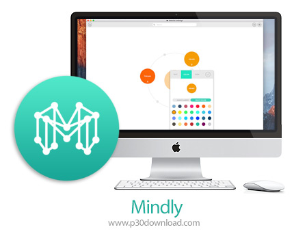 دانلود Mindly v1.6.1 MacOS - نرم افزار مرتب سازی ایده و افکار برای مک