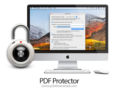 دانلود PDF Protector v1.5.2 MacOS - نرم افزار رمزگذاری بر روی فایل های PDF برای مک