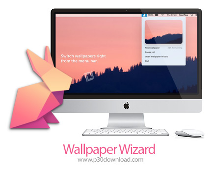 دانلود Wallpaper Wizard 2 v2.2.2 MacOS - نرم افزار تغییر اتوماتیک پس زمینه دسکتاپ برای مک