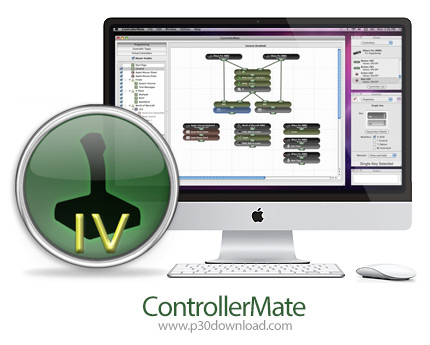 دانلود ControllerMate v4.11.1 MacOS - نرم افزار افزودن سخت افزار جدید برای مک
