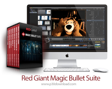 دانلود Red Giant Magic Bullet Suite v13.0.12 MacOS - نرم افزار پلاگین ویرایش ویدیو برای مک