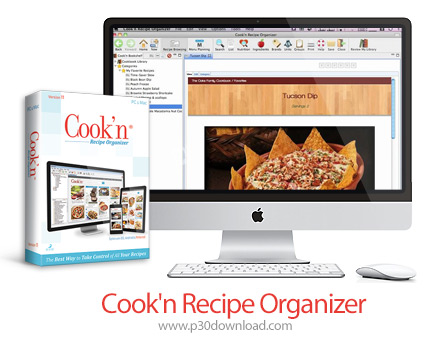 دانلود Cook'n Recipe Organizer v13.9.3 MacOS - نرم افزار کتاب آشپزی جامع برای مک