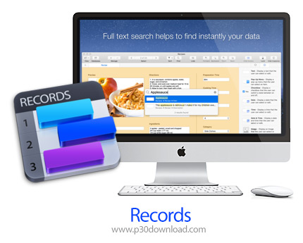 دانلود Records v1.6.13 MacOS - نرم افزار پایگاه داده ساده برای مک