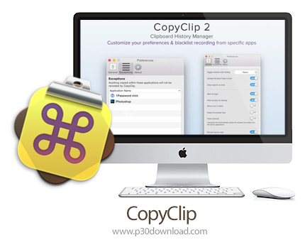 دانلود CopyClip v2.9.98.7 MacOS - نرم افزار مدیریت هوشمند حافظه کلیپ بورد برای مک