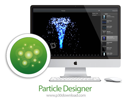 دانلود Particle Designer v2.9 MacOS - دانلود نرم افزار اعمال افکت، مونتاژ و تزئین تصاویر برای مک
