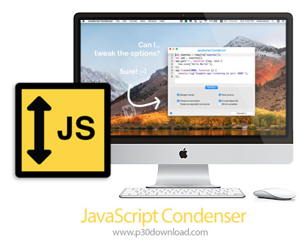 دانلود JavaScript Condenser v1.4 MacOS - نرم افزار فشرده ساز جاوا اسکریپت برای مک