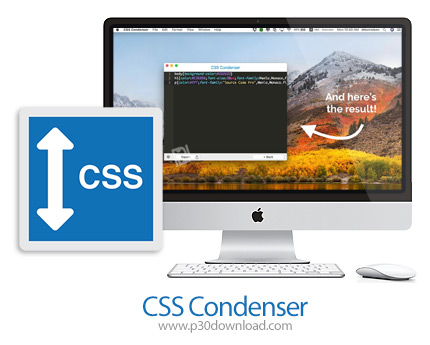 دانلود CSS Condenser v1.3 MacOS - نرم افزار فشرده ساز سی اس اس برای مک