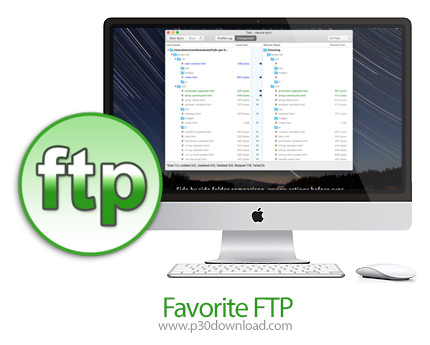 دانلود Favorite FTP v3.4 MacOS - نرم افزار مدیریت و به روز رسانی اف تی پی برای مک