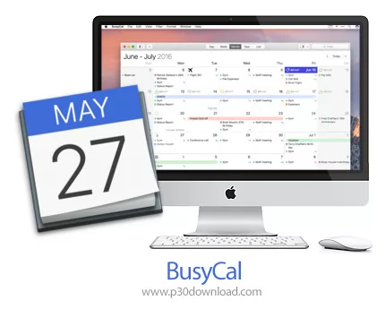 دانلود BusyCal v2022.4.1 MacOS - نرم افزار تقویم با امکان تنظیم قرار ها و تاریخ های مهم برای مک