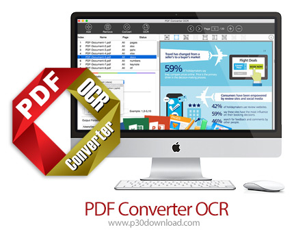 دانلود Lighten PDF Converter OCR v6.2.0 MacOS - نرم افزار تبدیل فایل های پی دی اف با قابلیت نویسه خو