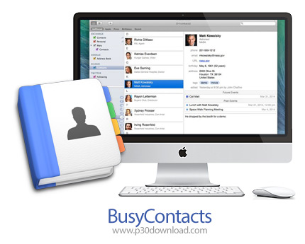 دانلود BusyContacts v2022.4.1 MacOS - نرم افزار مدیریت اطلاعات مخاطبین برای مک