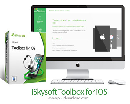 دانلود iSkysoft Toolbox for iOS v5.3.1 MacOS - نرم افزار بازیابی اطلاعات آی او اس برای مک