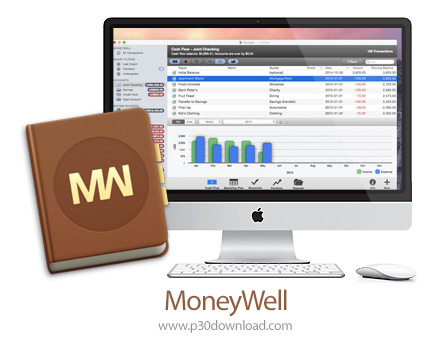 دانلود MoneyWell v3.0.6 MacOS - نرم افزار حسابداری و مدیریت پول برای مک