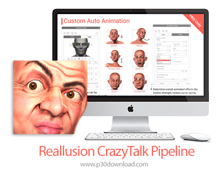 دانلود Reallusion CrazyTalk Pipeline v8.13.3615.1 MacOS - نرم افزار خلق تصاویر و کاراکتر های سخنگوی 