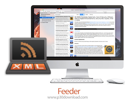 دانلود Feeder v4.3.10 MacOS - نرم افزار ساخت و انتشار فید خبرخوان برای مک