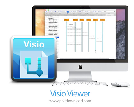 دانلود Visio Viewer v3.1.0 MacOS - نرم‌افزار مشاهده فایل‌های ویزیو برای مک