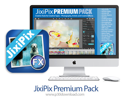 دانلود JixiPix Premium Pack v1.2.6 MacOS - مجموعه نرم افزار های افکت گذاری عکس برای مک