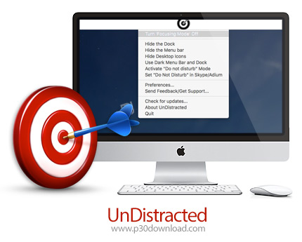 دانلود UnDistracted v1.78 MacOS - نرم افزار مدیریت میزکار جهت افزایش تمرکز برای مک