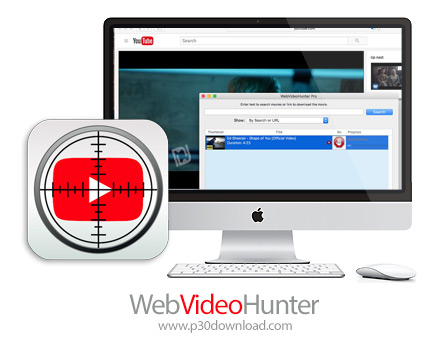 دانلود WebVideoHunter v6.3.1 MacOS - نرم افزار دانلود خودکار ویدیو کلیپ در وب سایت ها برای مک