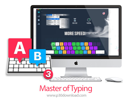 دانلود Master of Typing v3.3.14 MacOS - نرم افزار افزایش سرعت تایپ تا دو برابر برای مک