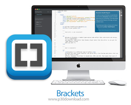 دانلود Brackets v2.2.0 MacOS - براکتس، نرم افزار ویرایشگر متن برای مک