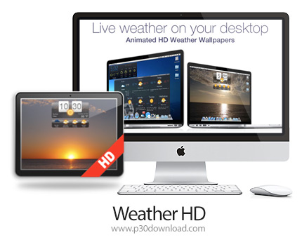 دانلود Weather HD v4.0.0 MacOS - نرم افزار نمایش وضعیت آب و هوا به صورت فیلم برای مک