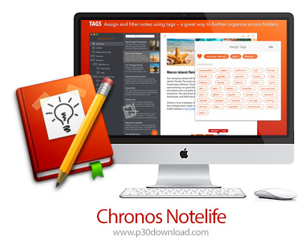 دانلود Chronos Notelife v1.0.6 MacOS - نرم افزار مدیریت یادداشت برای مک