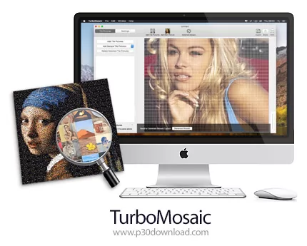 دانلود TurboMosaic v3.6.7 MacOS - نرم افزار ساخت تصاویر موزاییکی برای مک