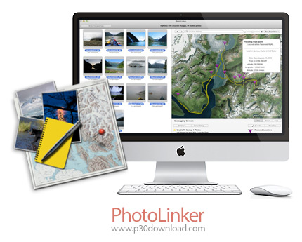 دانلود PhotoLinker v3.5.15 MacOS - نرم‌افزار برچسب گذاری جغرافیایی عکس برای مک