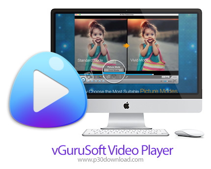 دانلود Video Player vGuru v1.6.0 MacOS - نرم افزار پخش فایل های صوتی و تصویری برای مک
