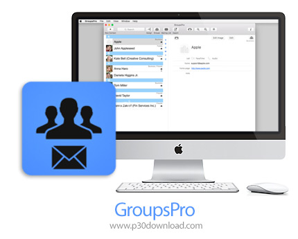 دانلود GroupsPro v5.2.1 MacOS - نرم افزار مدیریت اطلاعات مخاطبین برای مک
