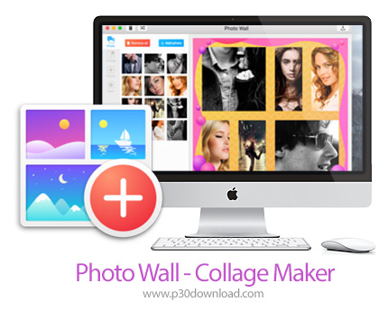 دانلود Photo Wall - Collage Maker v8.6.0 MacOS - نرم افزار ساخت آلبوم عکس، تقویم، کارت تبریک، کارت د
