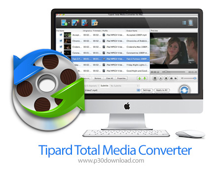 دانلود Tipard Total Media Converter for Mac v9.1.20 MacOS - نرم افزار ریپ کردن دی وی دی، تبدیل فرمت 