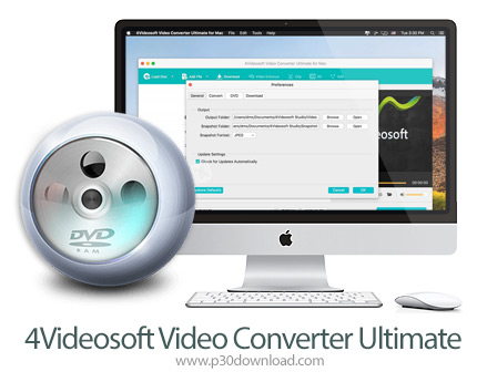 دانلود 4Videosoft Video Converter Ultimate for Mac v9.1.26 MacOS - نرم افزار تبدیل فایل های ویدئویی 