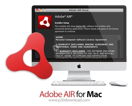 دانلود Adobe AIR v50.2.4.1 + SDK MacOS - موتور اجرای نرم افزارهای ساخته شده با ادوب ایر برای مک