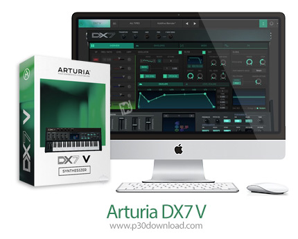 دانلود Arturia DX7 V v1.7.1.1263 MacOS - نرم‌افزار وی اس تی سینتی سایزر یاماها برای مک
