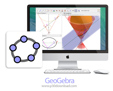 دانلود GeoGebra Math Apps v6.0.726.0 MacOS - نرم افزار ترسیم اشکال هندسی برای مک