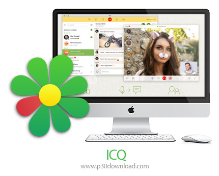 دانلود ICQ v23.2.0.48119 MacOS - نرم افزار برقراری گفتگو های اینترنتی و چت برای مک