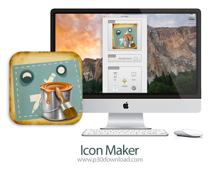 دانلود Icon Maker v1.5 MacOS - نرم افزار ساخت و ویرایش آیکون برای مک