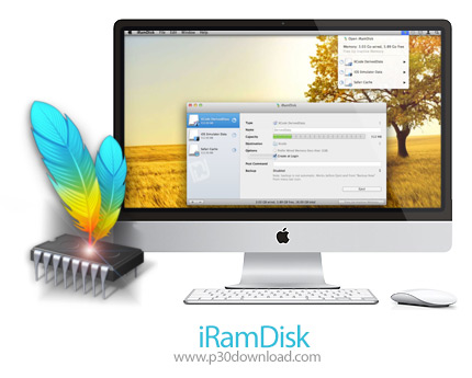 دانلود iRamDisk v3.6.8 MacOS - نرم افزار بهبود سرعت و عملکرد حافظه رم برای مک