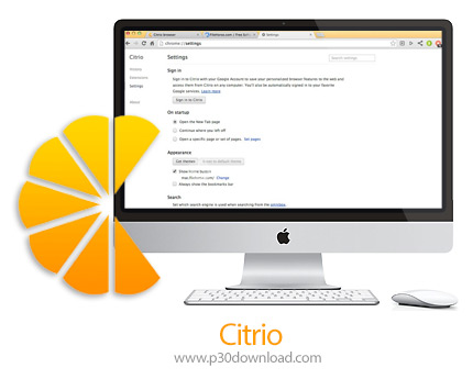 دانلود Citrio v50.0.2661.275 MacOS - نرم افزار مرورگر وب برای مک