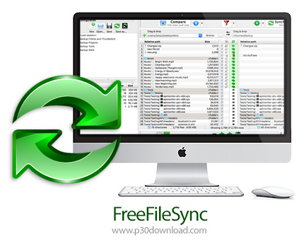 دانلود FreeFileSync v13.2 MacOS - نرم افزار همگام سازی فایل ها و پوشه ها برای مک