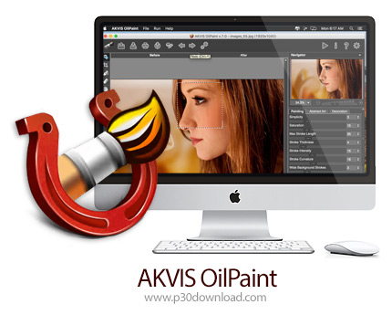 دانلود AKVIS OilPaint v7.0.583.16054 MacOS - نرم افزار تبدیل عکس به نقاشی رنگ روغن برای مک